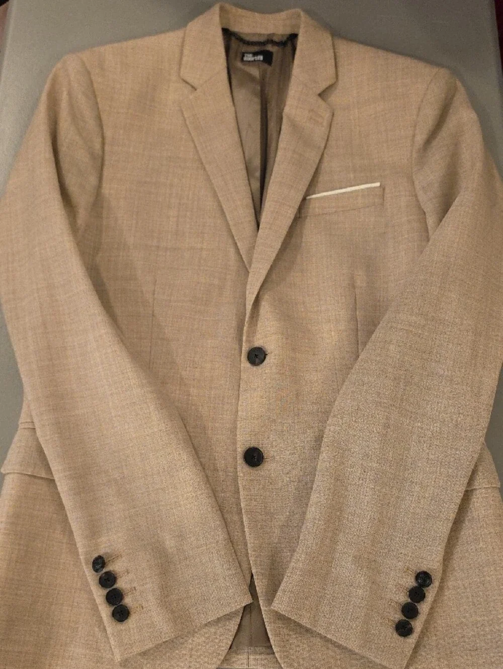 The Kooples Beige men’s  Blazer - Slim Two-Button Sport Coat size US 36 NWTS